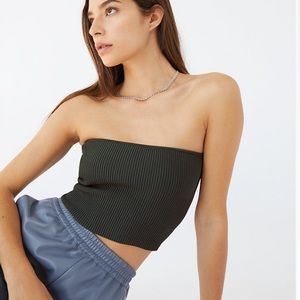 Babaton Sculpt Knit Tube Top size XS